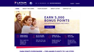 LATAM Visa Credit Card - Your PASS to the Extraordinary on LATAM ...