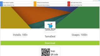 TamaDeal Android App - Online App Creator - AppsGeyser