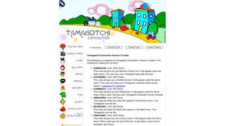 Tamagotchi Connection: Version 3 Codes - Mimitchi.com