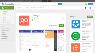 Tamigo - Apps on Google Play