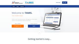 tamis - Barbados Revenue Authority