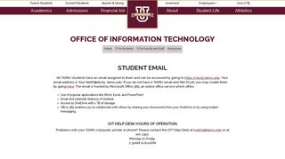 Student Email - Tamiu
