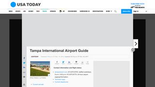 Tampa International Airport Guide - USA Today