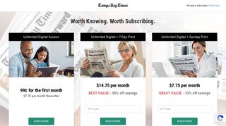 Tampa Bay, Florida news | Tampa Bay Times/St. Pete Times | Subscribe
