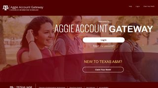 Aggie Account Gateway - Texas A&M University