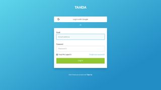 Log In | Tanda
