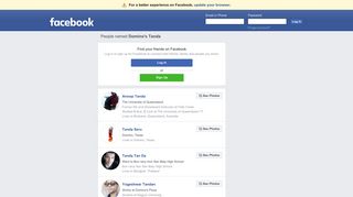 Domino's Tanda Profiles | Facebook