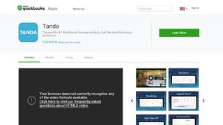 Tanda | QuickBooks App Store