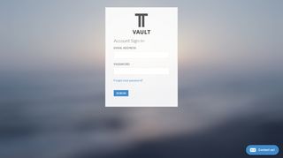 Account Sign-In - Tandem Vault