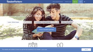 TandemPartners - Find A Tandem Partner for free