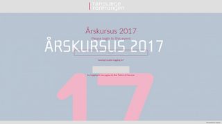 Tandlægeforeningen I Årskursus 2017 - evenzu I Have a great event