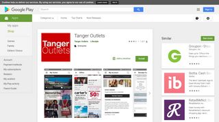 Tanger Outlets - Apps on Google Play