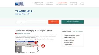 Tangier EPS: Managing Your Tangier License | Tangier Software