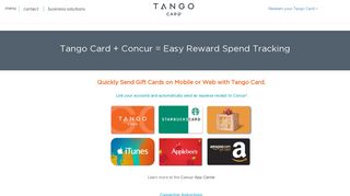 concurintegration - Tango Card®