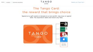 The Tango Card - Tango Card®
