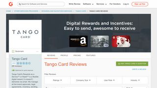 Tango Card Reviews 2018 | G2 Crowd