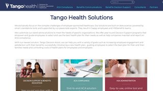 Tango Health Solutions - Learn More About Our Software & Services ...