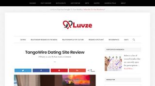 TangoWire.com Review: TangoWire Dating Site Costs & Pros/Cons ...
