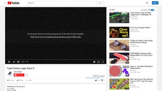 Tanki Online Login Parol 2 - YouTube