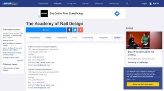The Academy of Nail Design - SchoolFinder.com!