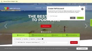 TAP Air Portugal: FlyTAP - Official Site