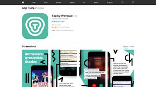Tap by Wattpad on the App Store - iTunes - Apple