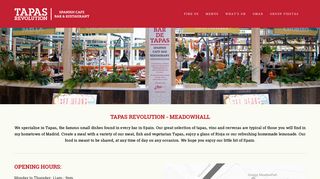 Tapas Revolution Sheffield — Tapas Revolution