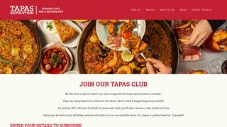 Tapas Club — Tapas Revolution