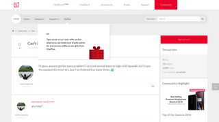 Can't login with tapatalk - OnePlus Community - OnePlus Forums