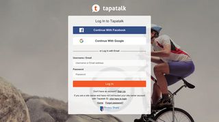Log In to Tapatalk