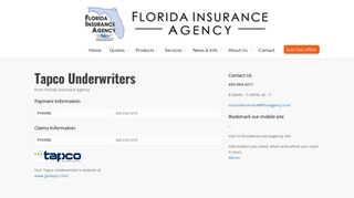 Tapco Underwriters | Florida Insurance Agency |Insuring Florida Since ...