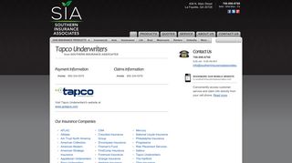 Georgia Tapco Underwriters insurance agent | Southern Insurance ...
