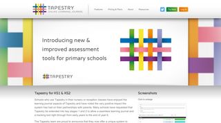 Tapestry for Primary Schools
