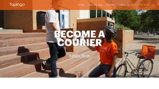 Become a courier — Tapingo