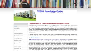 TAPMI Library - Home