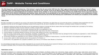 Terms and Conditions - TAPP
