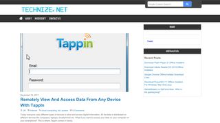 Remotely View And Access Data From Any Device With TappIn