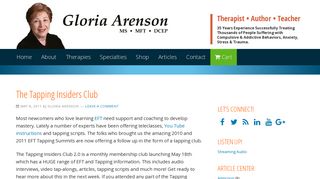The Tapping Insiders Club - Gloria Arenson | California ...