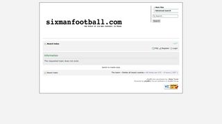 sixmanfootball.com • View topic - All TAPPS Coaches ... please read