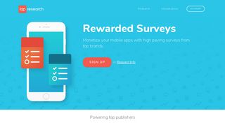 TapResearch: App monetization with Rewarded Surveys
