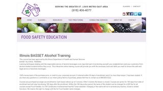 Safe Food 101-Food Safety Education: Classes Offered