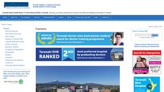 Careers - Taranaki District Health Board