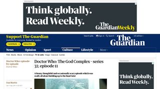 Doctor Who: The God Complex – series 32, episode 11 | Television ...