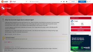 What the heck did target due to redcard login? : Target - Reddit