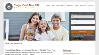 target cash now sign in - Target Cash Now 247