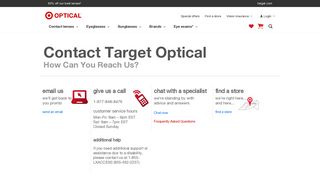 Target Optical Customer Service | Target Optical