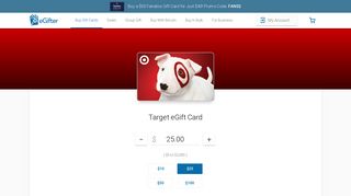 Target eGift Cards - Clothing & Accessories | eGifter