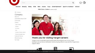 Careers | Target Australia