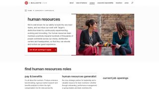 Target Careers: Human Resources Job Openings | Target Corporate