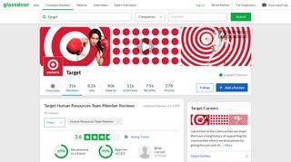 Target Human Resources Team Member Reviews | Glassdoor
